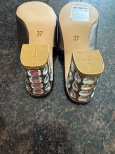 new jewel heels ( need repair thats why on sale)