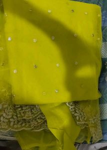 Yellow Saree