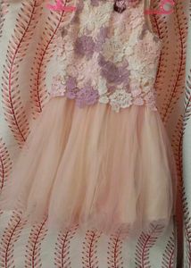 party wear frock embroidered