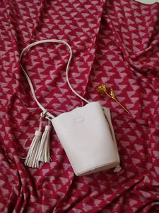 Miniso Pink Bucket Bag