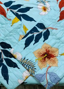 Floral Bedsheet with pillow cover