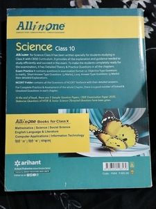 All In One Book Of Science For Class 10