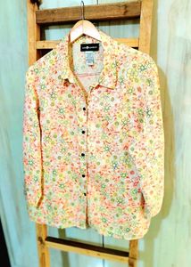 Floral Button Down Shirt Size-42