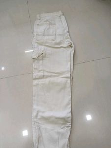 Bershka White Jeans
