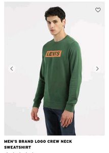 New original sealed tag Levi&#39;s Green sweatshirt