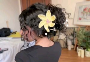 Unique Medium Flower Clip