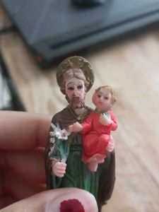 St. Joseph & Baby Jesus Figurine