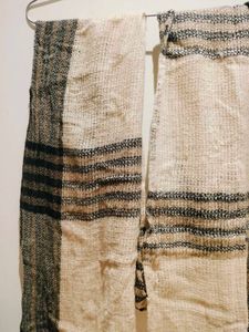 set of 2 pure wool stole from jammu