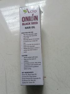 Onion Black Seed Hair Oil