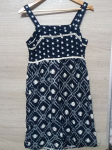 Ikkat Print Aline Dress