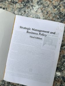 Strategic Management Book