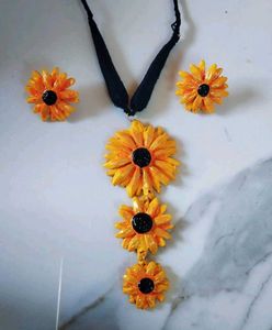 Handmade Clay Sunflower Design