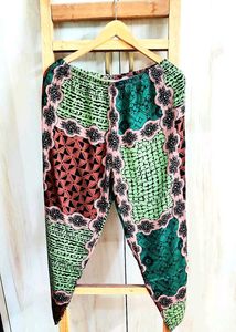 Printed Mascari Pyjama Waist Size-28-30