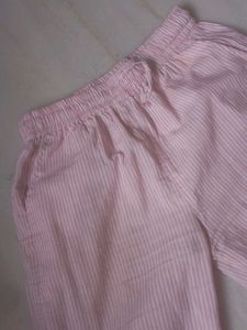 Pink Striped Lounge Pants