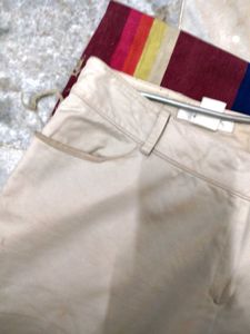 Beige Women&#39;s Pants