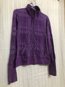 Garage Long Sleeve Purple Jacket