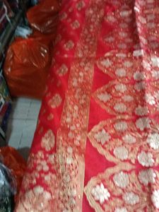 🔥Red &amp; Gold  Wedding Banarasi Sari🔥