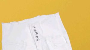 N@53 Size-30 White High-Waisted Jeans