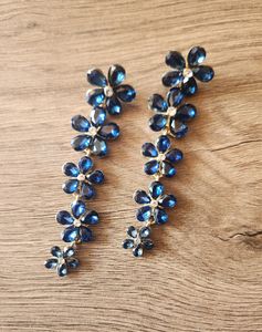Blue Flower Danglers