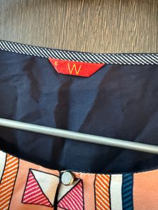 W | Stylish Navy Blue Kurta