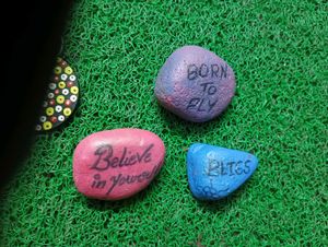 Handmade Painted Keychain
