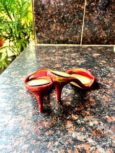 Red Pointed Heels
