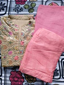 Chikan Kurta Set For Women ❤️