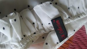 Polka Dot Off-Shoulder Top