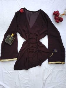 Y2k Assymetrical corset vintage kurti 🫶🏻