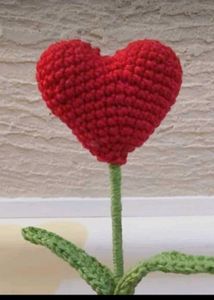 Crochet Heart Plant ☘️