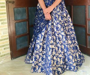 Elegant Blue Lehenga Choli