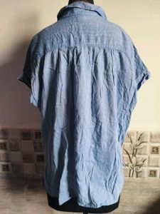 🎁Buy 1, Get 1 Free🎁Blue Casual Shirt XL Size
