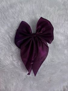 Purple Shimmer Hair Bow🎀