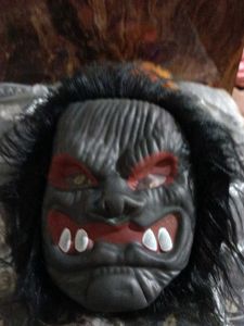 Monster Mask with Hair