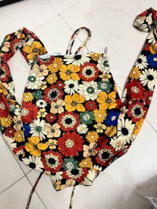 Floral Print crop top