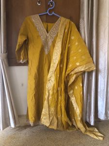 Mustard kurta set⭐️