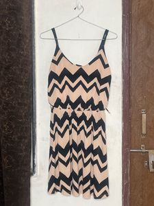 Chic Chevron Slip Dress