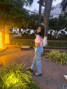 Light Wash Wide Leg Jeans
