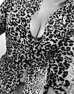 Animal Print Mini Dress