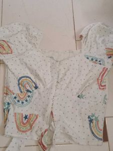 Stylish White Corset Top