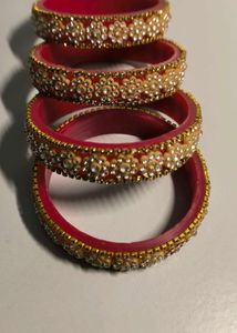 Embellished Bangle Set