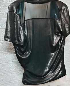Size M/L 🎁Buy 2 Get 1 Free 🎁,Metallic Wrap Top