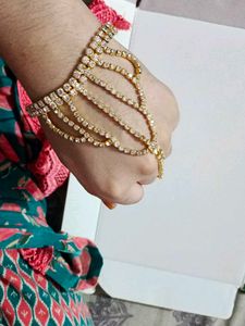 Hand Harness Bracelet shine like a diamond 💍