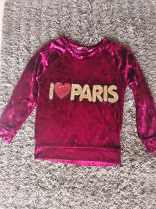Classy I Love Paris Party Wear T-Shirt
