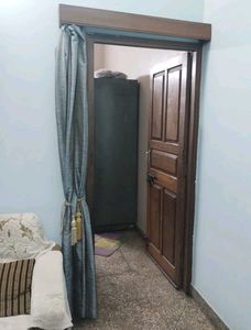 Shiny Blue Curtains (Set Of 4)