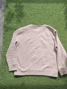 Heathered Gray Pullover Sweater L Size