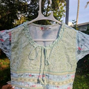 Cute Embroidered Top