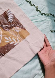 New Boho Hand Painted Totebag