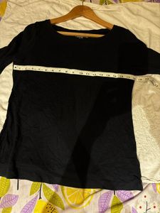 Beautiful Black Crew Neck Tee
