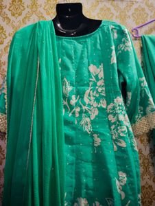 Party Wear Libas Brand Anarkali Suit Inner Attache